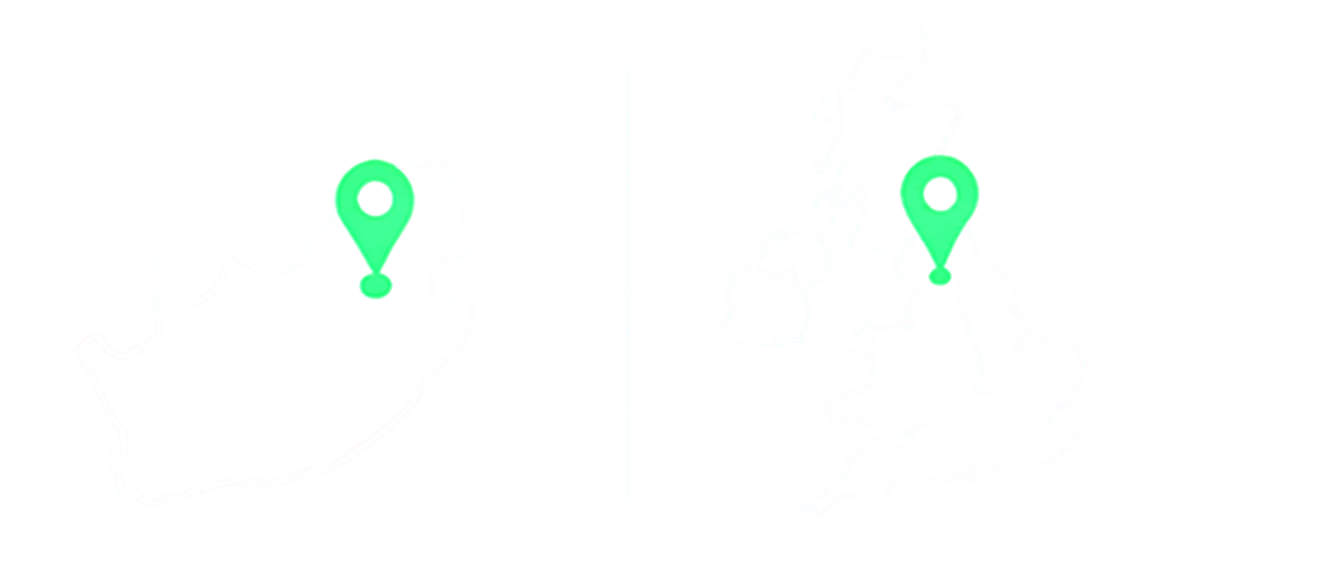 South Africa and United Kingdom office locations